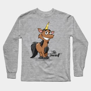 Be Yourself - Unicorn #3    Lt Tees Long Sleeve T-Shirt